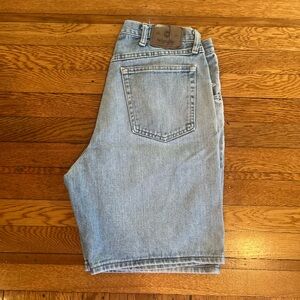 Wrangler Light Blue Jean Shorts for Men